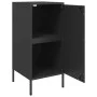 Aparador de acero laminado en frío negro 2 piezas 36x39x79 cm de , Aparadores - Ref: Foro24-843013, Precio: 120,56 €, Descuen...
