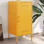 Aparador de acero laminado en frío amarillo mostaza 36x39x79 cm de , Aparadores - Ref: Foro24-843018, Precio: 75,61 €, Descue...