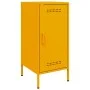 Aparador de acero laminado en frío amarillo mostaza 36x39x79 cm de , Aparadores - Ref: Foro24-843018, Precio: 74,78 €, Descue...
