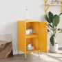 Aparador de acero laminado en frío amarillo mostaza 36x39x79 cm de , Aparadores - Ref: Foro24-843018, Precio: 75,61 €, Descue...