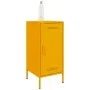 Aparador de acero laminado en frío amarillo mostaza 36x39x79 cm de , Aparadores - Ref: Foro24-843018, Precio: 74,78 €, Descue...