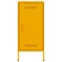 Aparador de acero laminado en frío amarillo mostaza 36x39x79 cm de , Aparadores - Ref: Foro24-843018, Precio: 74,78 €, Descue...