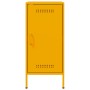 Aparador de acero laminado en frío amarillo mostaza 36x39x79 cm de , Aparadores - Ref: Foro24-843018, Precio: 75,61 €, Descue...