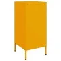 Aparador de acero laminado en frío amarillo mostaza 36x39x79 cm de , Aparadores - Ref: Foro24-843018, Precio: 74,78 €, Descue...