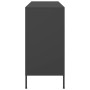 Aparador de acero laminado en frío negro 100,5x39x79 cm de , Aparadores - Ref: Foro24-843024, Precio: 185,61 €, Descuento: %