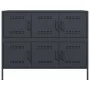 Aparador acero laminado en frío gris antracita 100,5x39x79 cm de , Aparadores - Ref: Foro24-843098, Precio: 168,92 €, Descuen...