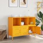 Aparador de acero laminado en frío amarillo 100,5x39x79 cm de , Aparadores - Ref: Foro24-843093, Precio: 155,17 €, Descuento: %