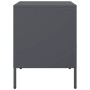 Mesita de noche acero laminado en frío antracita 36x39x50,5 cm de , Mesitas de noche - Ref: Foro24-843058, Precio: 71,66 €, D...
