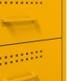 Mesitas de noche 2 uds acero laminado amarillo 36x39x68 cm de , Mesitas de noche - Ref: Foro24-843085, Precio: 169,82 €, Desc...