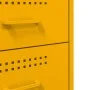 Mesitas de noche 2 uds acero laminado amarillo 36x39x68 cm de , Mesitas de noche - Ref: Foro24-843085, Precio: 167,90 €, Desc...