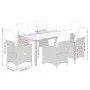 Set de mesa y sillas de jardín 7 pzas y cojines ratán PE beige de , Conjuntos de jardín - Ref: Foro24-3276941, Precio: 899,56...