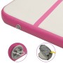 Esterilla inflable de gimnasia con bomba PVC rosa 800x100x15 cm de vidaXL, Esteras para pilates y yoga - Ref: Foro24-92673, P...