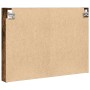 Vitrina de madera de ingeniería roble ahumado 80x8,5x58 cm de , Estantes y estanterías - Ref: Foro24-847958, Precio: 45,75 €,...
