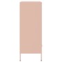 Aparador de acero laminado en frío rosa 68x39x101,5 cm de , Aparadores - Ref: Foro24-843109, Precio: 179,96 €, Descuento: %