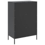 Aparador de acero laminado en frío negro 68x39x101,5 cm de , Aparadores - Ref: Foro24-843102, Precio: 146,69 €, Descuento: %