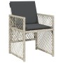 Set comedor jardín y cojines 17 pzas ratán sintético gris claro de , Conjuntos de jardín - Ref: Foro24-3210827, Precio: 988,2...