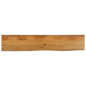 Solid mango wood natural edge table top 140x20x2.5 cm by , Table tops - Ref: Foro24-370519, Price: 52,18 €, Discount: %