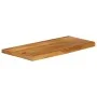 Solid mango wood natural edge table top 80x40x2.5 cm by , Table tops - Ref: Foro24-370538, Price: 69,71 €, Discount: %