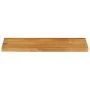 Solid mango wood natural edge table top 80x40x2.5 cm by , Table tops - Ref: Foro24-370538, Price: 69,71 €, Discount: %