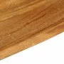 Solid mango wood natural edge table top 80x40x2.5 cm by , Table tops - Ref: Foro24-370538, Price: 69,71 €, Discount: %