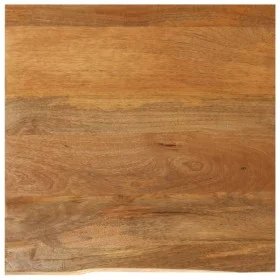 Tablero de mesa borde natural madera maciza mango 60x60x2,5 cm de , Tableros para mesas - Ref: Foro24-370546, Precio: 68,70 €...