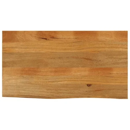 Solid mango wood natural edge table top 100x60x2.5 cm by , Table tops - Ref: Foro24-370550, Price: 85,08 €, Discount: %