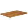 Solid mango wood natural edge table top 100x60x2.5 cm by , Table tops - Ref: Foro24-370550, Price: 85,08 €, Discount: %