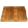 Solid mango wood natural edge table top 100x60x2.5 cm by , Table tops - Ref: Foro24-370550, Price: 85,08 €, Discount: %