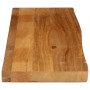 Tablero de mesa borde natural madera maciza mango 110x20x3,8 cm de , Tableros para mesas - Ref: Foro24-370565, Precio: 42,56 ...