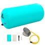Rollo hinchable de gimnasia con bomba PVC verde 120x90 cm de vidaXL, Yoga y pilates - Ref: Foro24-92719, Precio: 88,26 €, Des...