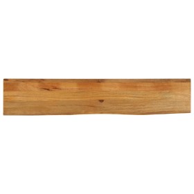 Tablero de mesa borde natural madera maciza mango 140x20x3,8 cm de , Tableros para mesas - Ref: Foro24-370567, Precio: 64,43 ...