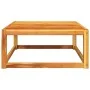 Mesa de jardín madera maciza de acacia 65x65x29 cm de , Sofás de exterior - Ref: Foro24-3278938, Precio: 69,12 €, Descuento: %