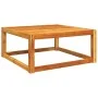 Mesa de jardín madera maciza de acacia 65x65x29 cm de , Sofás de exterior - Ref: Foro24-3278938, Precio: 69,12 €, Descuento: %