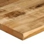 Tabletop with natural rough-edged mango wood border 40x40x2.5 cm by , Table tops - Ref: Foro24-370654, Price: 27,56 €, Discou...