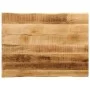 Solid mango wood natural edge table top 80x60x2.5 cm by , Table tops - Ref: Foro24-370668, Price: 58,60 €, Discount: %