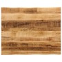 Tablero de mesa borde natural madera maciza mango 90x80x2,5 cm de , Tableros para mesas - Ref: Foro24-370675, Precio: 93,62 €...