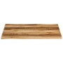 Tablero de mesa borde natural madera maciza mango 90x80x2,5 cm de , Tableros para mesas - Ref: Foro24-370675, Precio: 93,62 €...