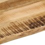 Tablero de mesa borde natural madera maciza mango 90x80x2,5 cm de , Tableros para mesas - Ref: Foro24-370675, Precio: 93,62 €...