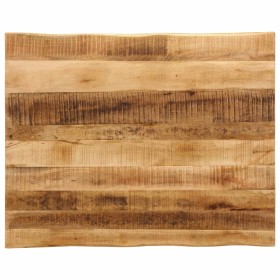 Tablero de mesa borde natural madera maciza mango 110x80x2,5 cm de , Tableros para mesas - Ref: Foro24-370677, Precio: 142,42...