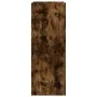 Mueble zapatero madera ingeniería roble ahumado 74,5x37,5x100cm de , Zapateros y organizadores de calzado - Ref: Foro24-84843...