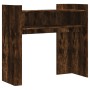 Mesa consola de madera de ingeniería roble ahumado 100x35x90 cm de , Mesas auxiliares - Ref: Foro24-848469, Precio: 64,88 €, ...