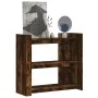 Konsole aus geräucherter Eichen-Ingenieurholz 100x35x90 cm. von , Seitentische - Ref: Foro24-848476, Preis: 74,05 €, Rabatt: %
