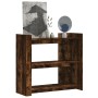 Mesa consola de madera de ingeniería roble ahumado 100x35x90 cm de , Mesas auxiliares - Ref: Foro24-848476, Precio: 75,23 €, ...