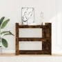 Konsole aus geräucherter Eichen-Ingenieurholz 100x35x90 cm. von , Seitentische - Ref: Foro24-848476, Preis: 74,05 €, Rabatt: %