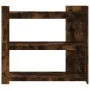 Konsole aus geräucherter Eichen-Ingenieurholz 100x35x90 cm. von , Seitentische - Ref: Foro24-848476, Preis: 74,05 €, Rabatt: %