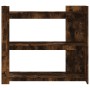 Mesa consola de madera de ingeniería roble ahumado 100x35x90 cm de , Mesas auxiliares - Ref: Foro24-848476, Precio: 75,23 €, ...
