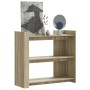 Mesa consola de madera de ingeniería roble Sonoma 100x35x90 cm de , Mesas auxiliares - Ref: Foro24-848474, Precio: 73,96 €, D...