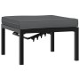 Set de sofás de jardín con cojines 3 piezas aluminio negro de , Conjuntos de jardín - Ref: Foro24-3283680, Precio: 434,10 €, ...
