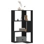 Estantería de esquina 3 niveles madera negro 50x50x102 cm de , Librerías y estanterías - Ref: Foro24-852592, Precio: 56,63 €,...