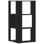 Estantería de esquina 3 niveles madera negro 50x50x102 cm de , Librerías y estanterías - Ref: Foro24-852592, Precio: 56,63 €,...